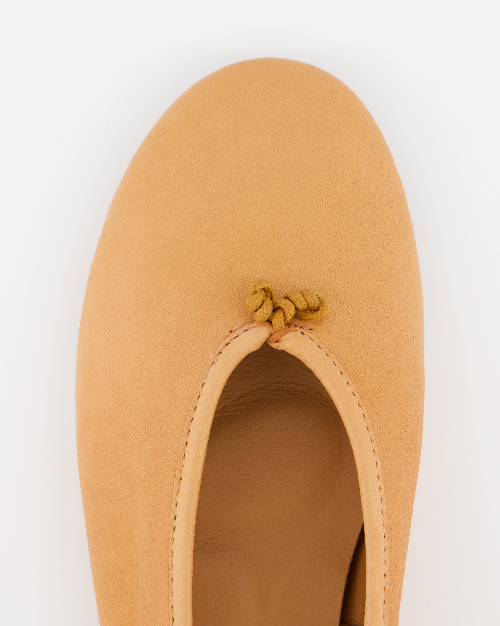 BROWN BLUE LEATHER FLATS - NEW KIMI