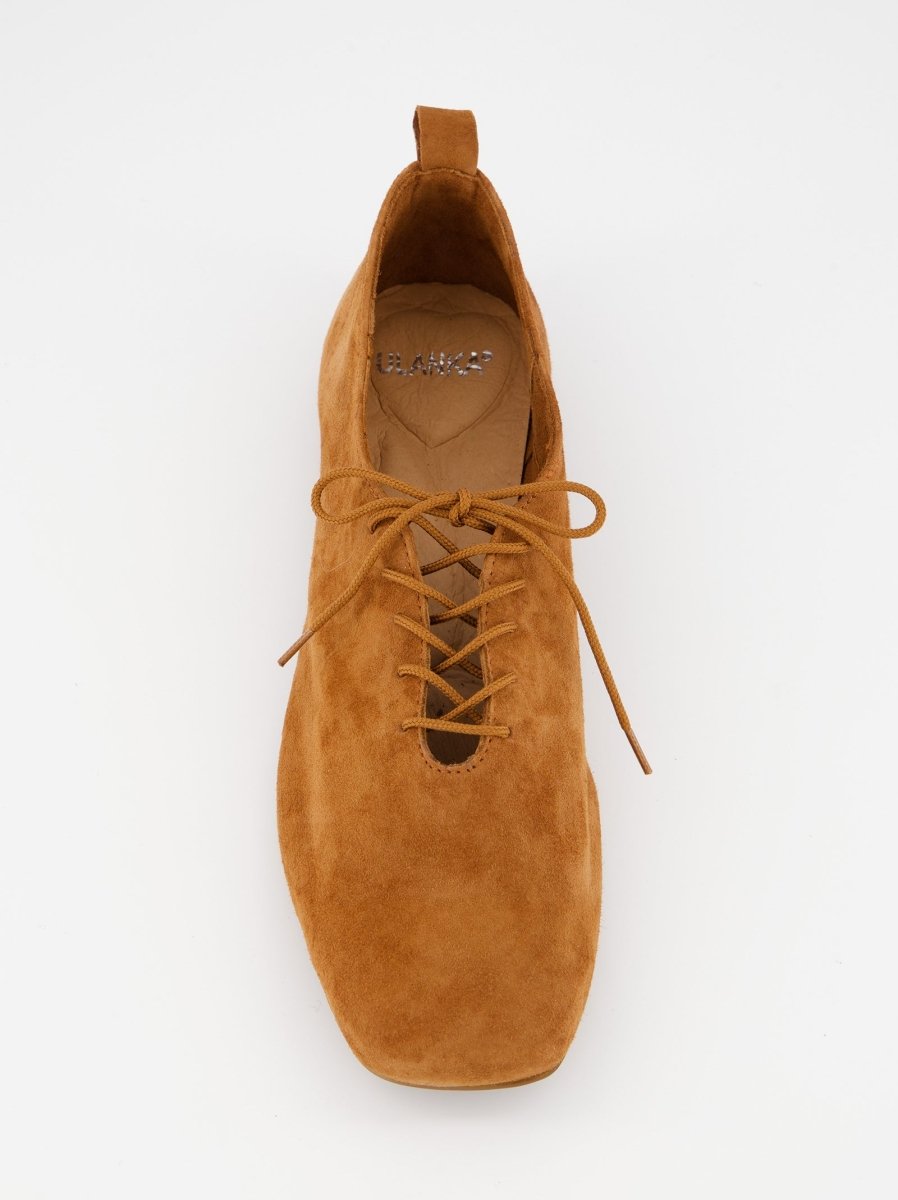 BROWN LEATHER SHOES - TIRIG