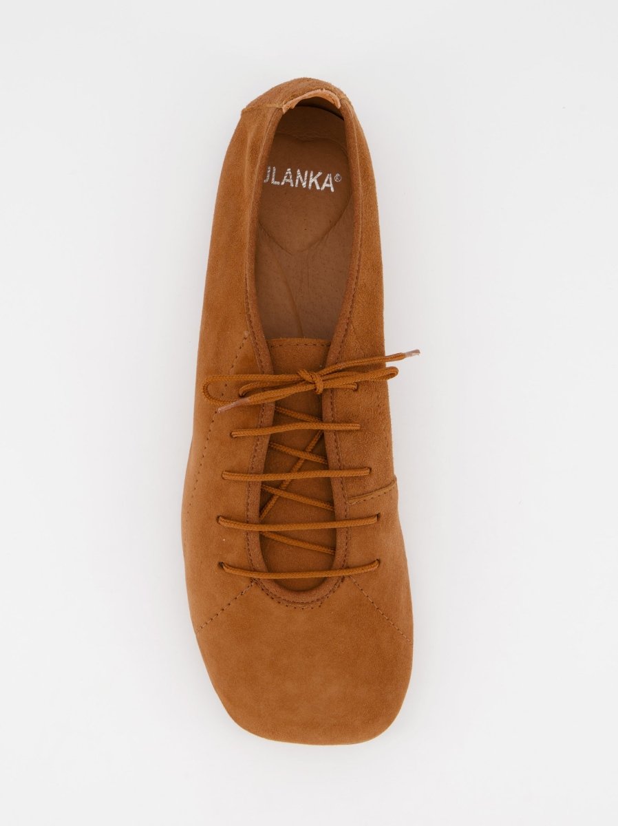 BROWN SUEDE SHOES - TRUSS