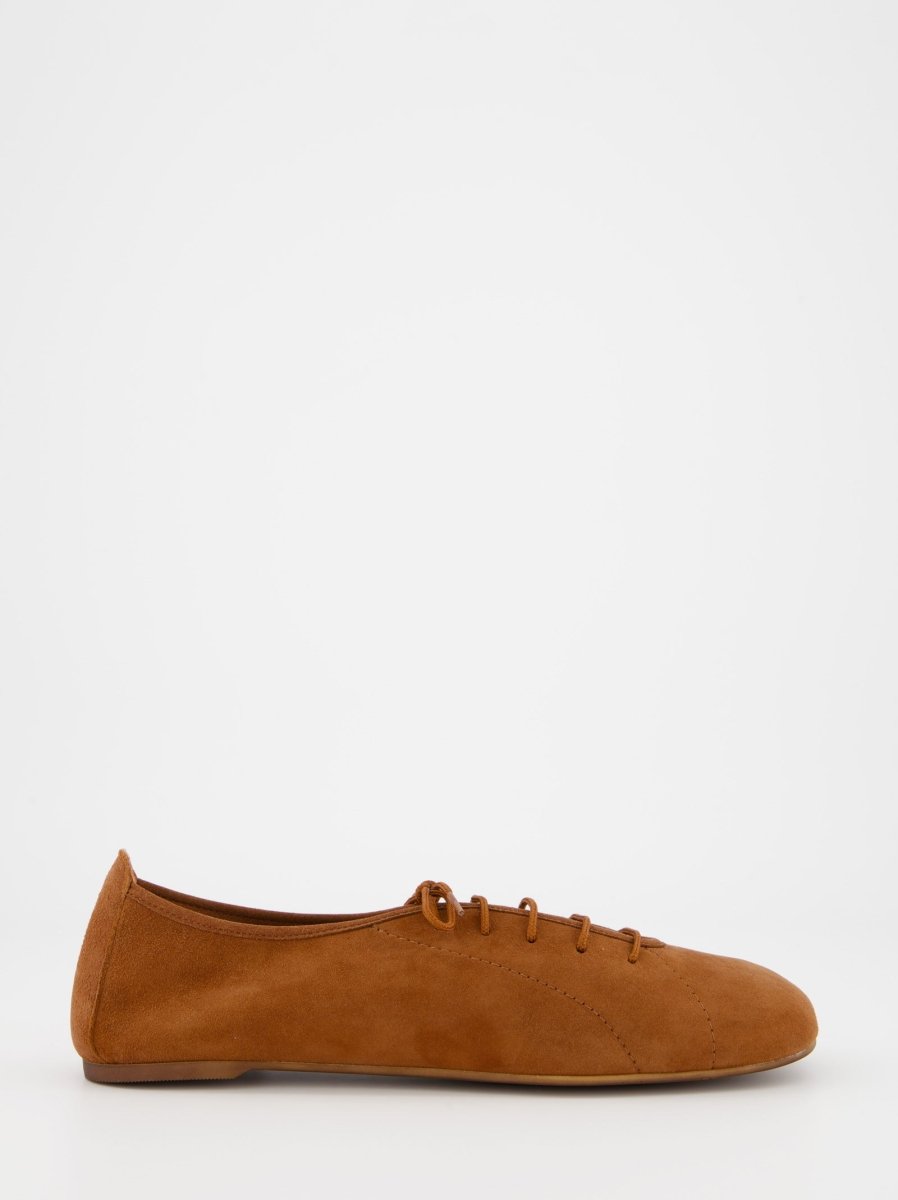 BROWN SUEDE SHOES - TRUSS