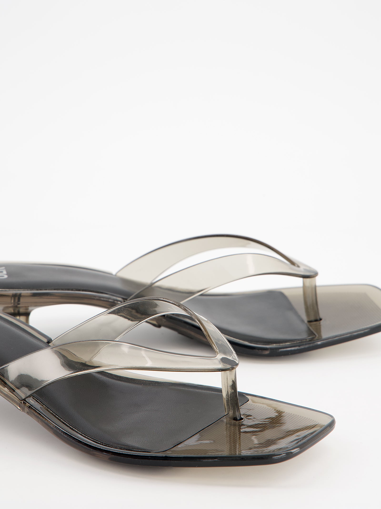 BLACK JELLY SANDALS - CORE