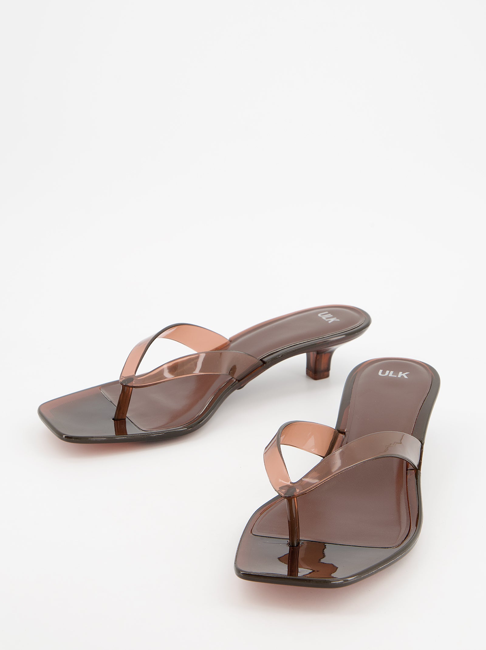 BROWN JELLY SANDALS - CORE