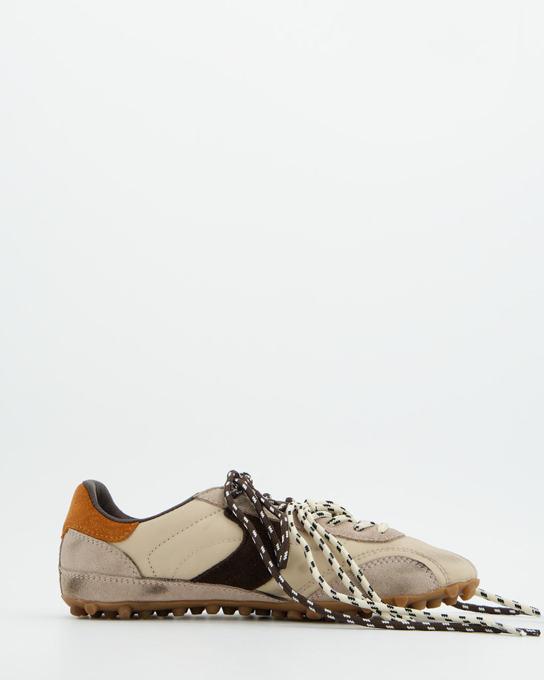 RETRO COMBINATION SNEAKER WITH DOUBLE LACES - BINGO