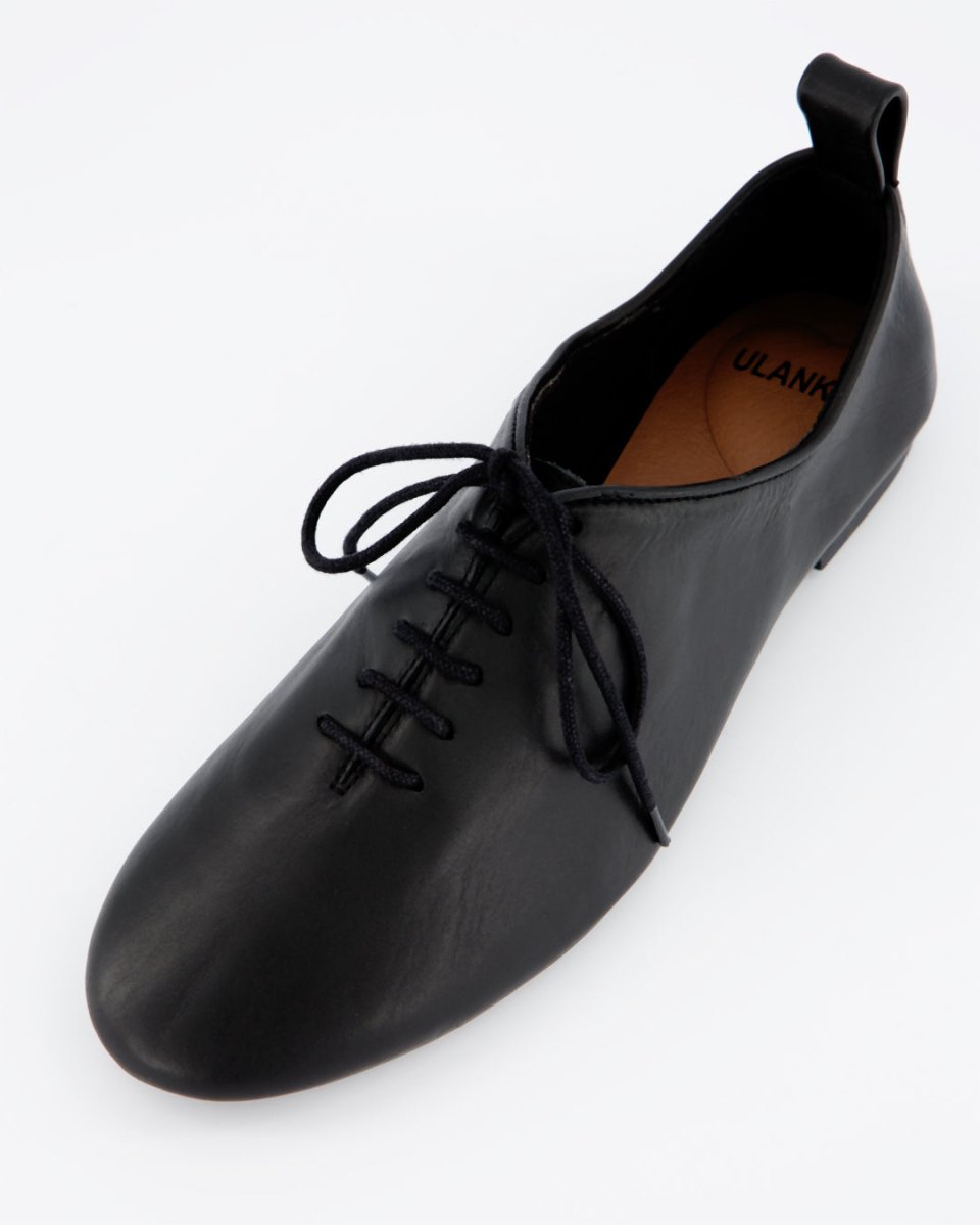 BLUCHI - BLACK LEATHER SHOES