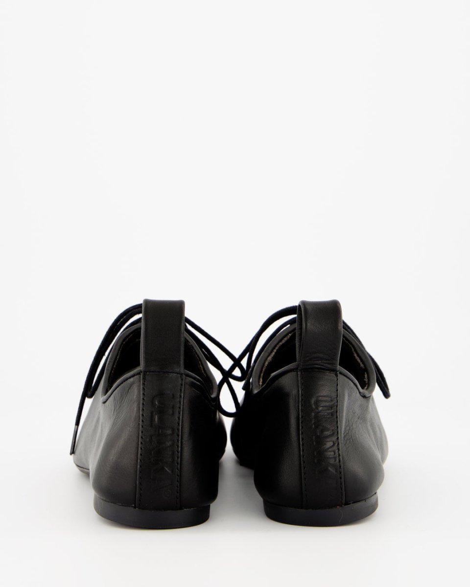 BLUCHI - BLACK LEATHER SHOES