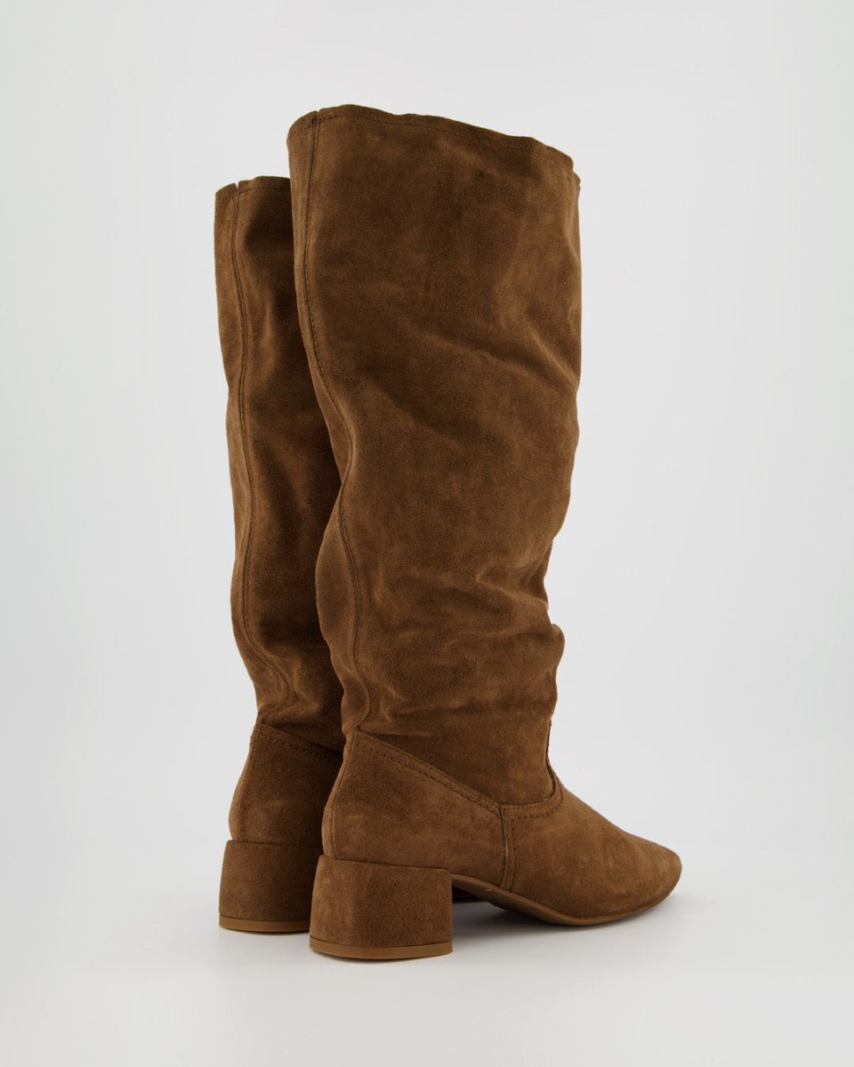 SINDY - BROWN SUEDE BOOTS