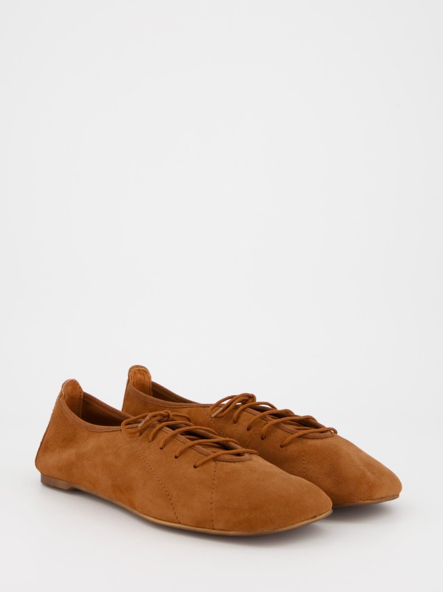 BROWN SUEDE SHOES - TRUSS