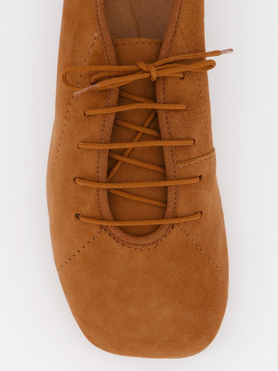 BROWN SUEDE SHOES - TRUSS