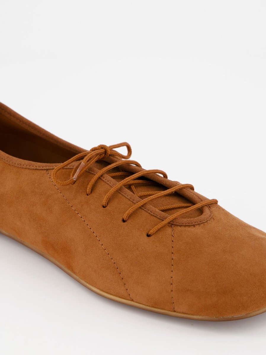 BROWN SUEDE SHOES - TRUSS