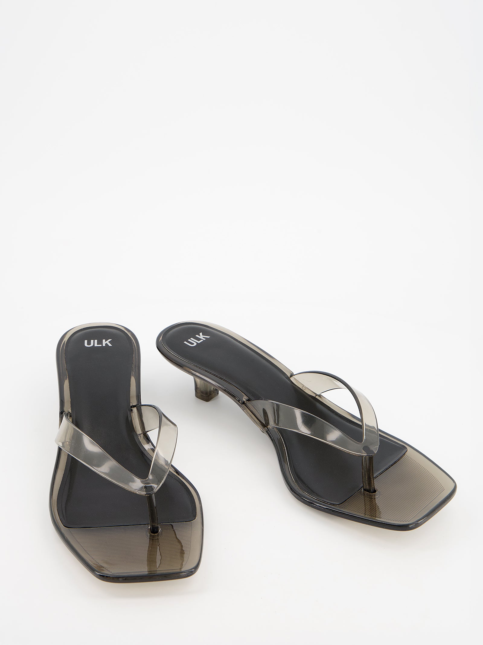 BLACK JELLY SANDALS - CORE