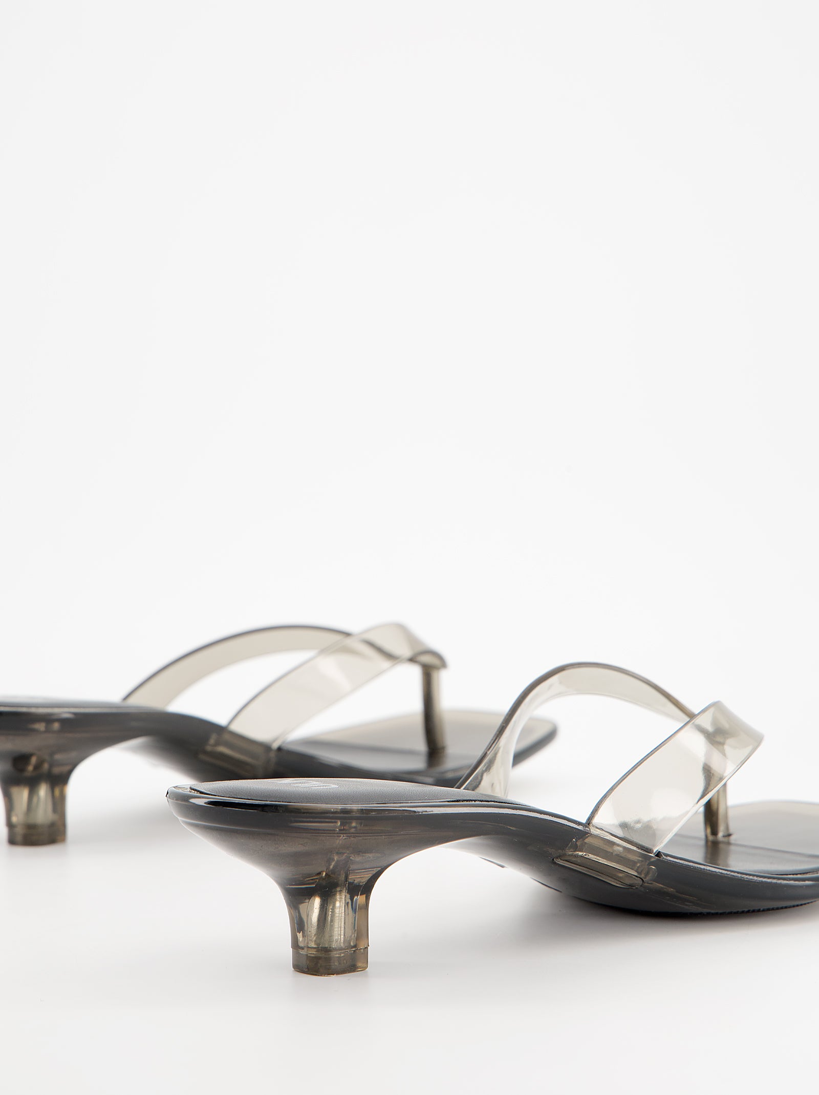 BLACK JELLY SANDALS - CORE