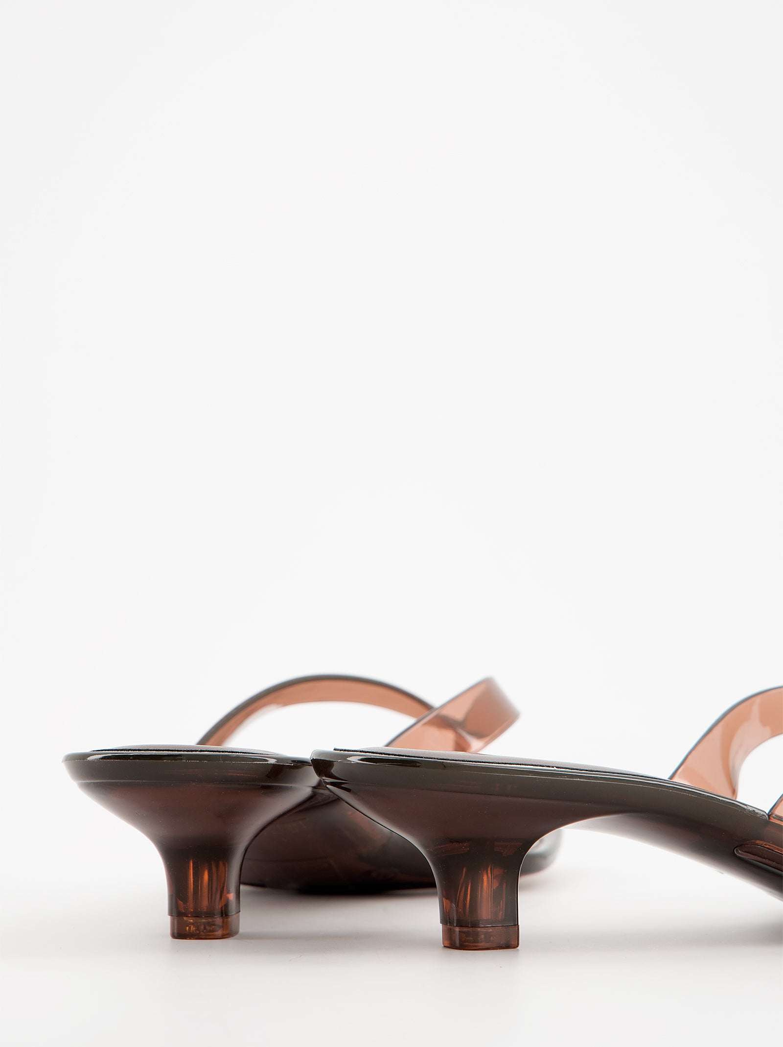BROWN JELLY SANDALS - CORE