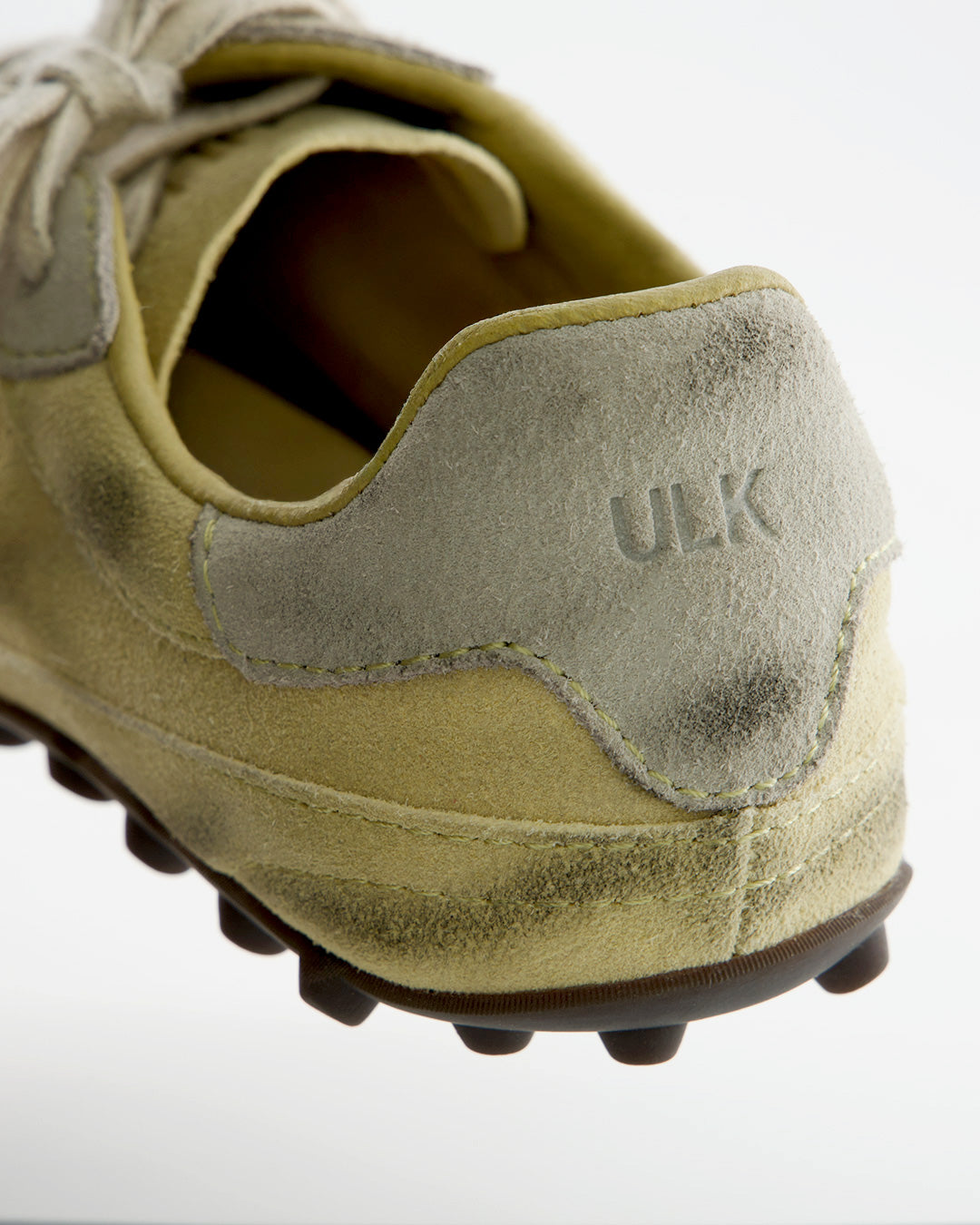 YELLOW LEATHER SNEAKER - TAWA