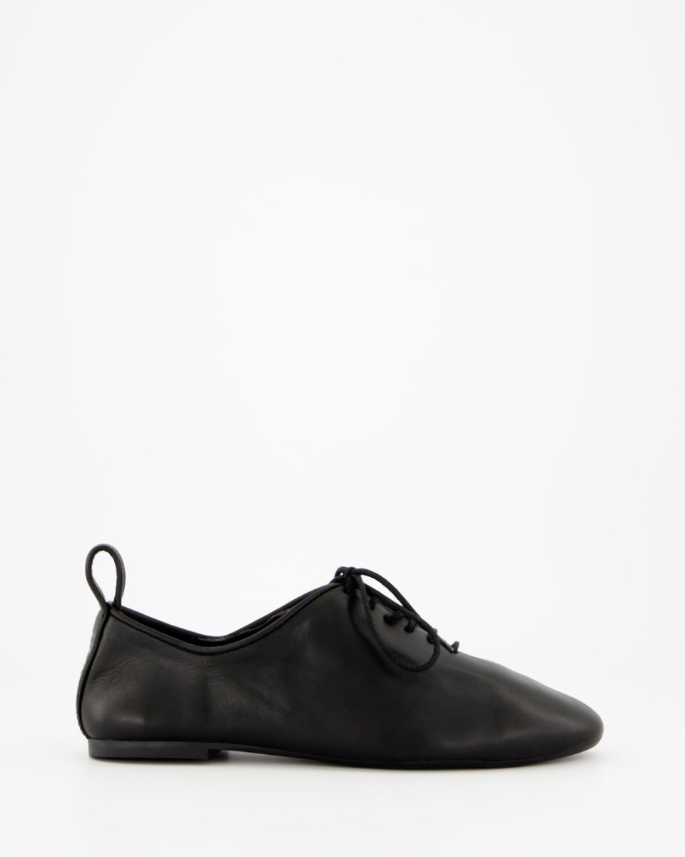 BLUCHI - BLACK LEATHER SHOES