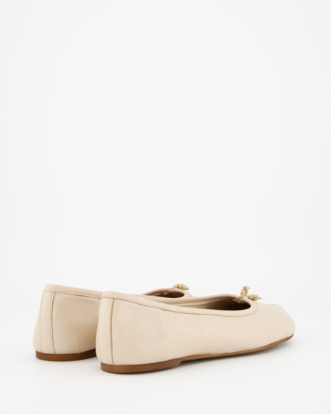 ICE LEATHER TABI FLATS - KARVA