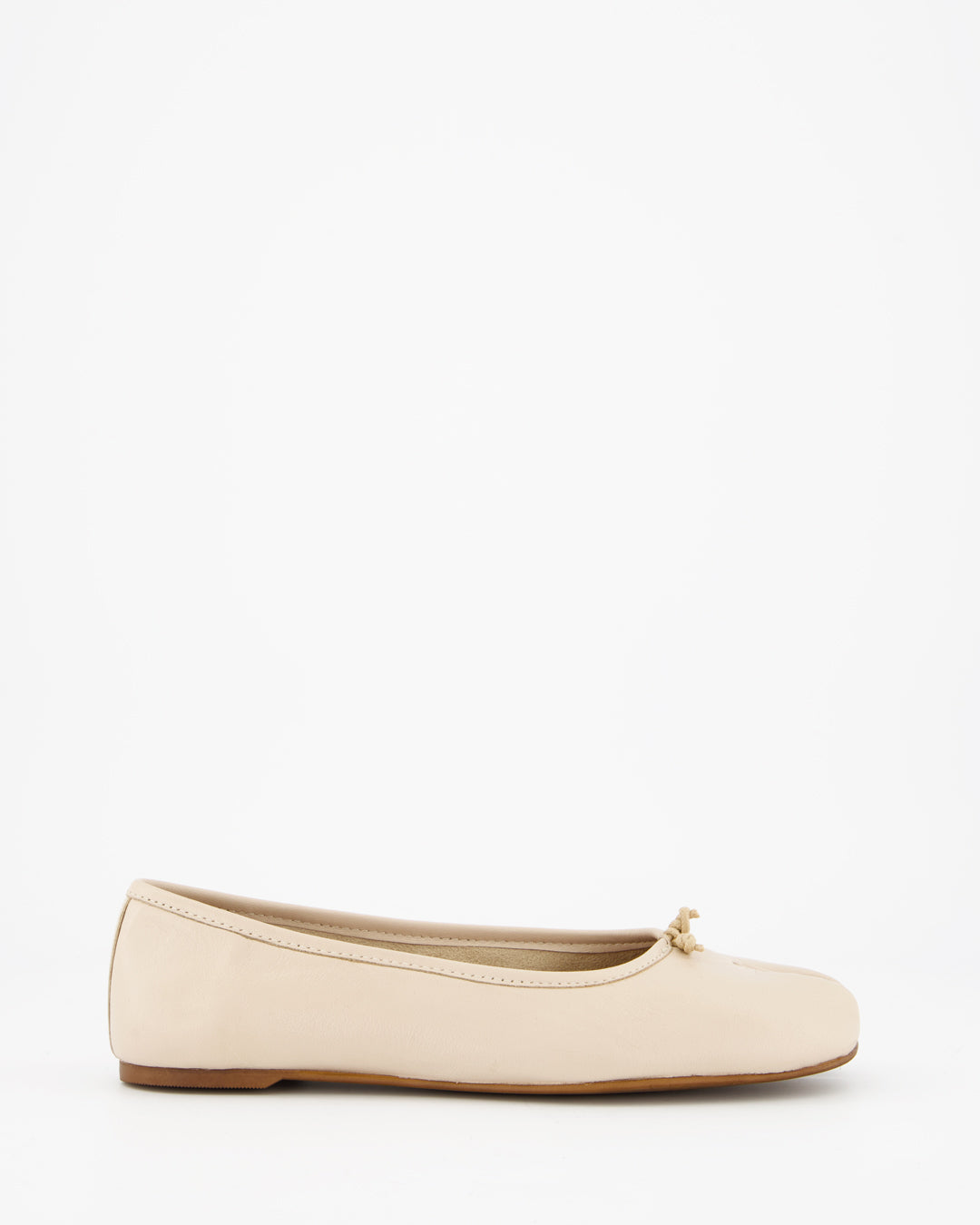 ICE LEATHER TABI FLATS - KARVA