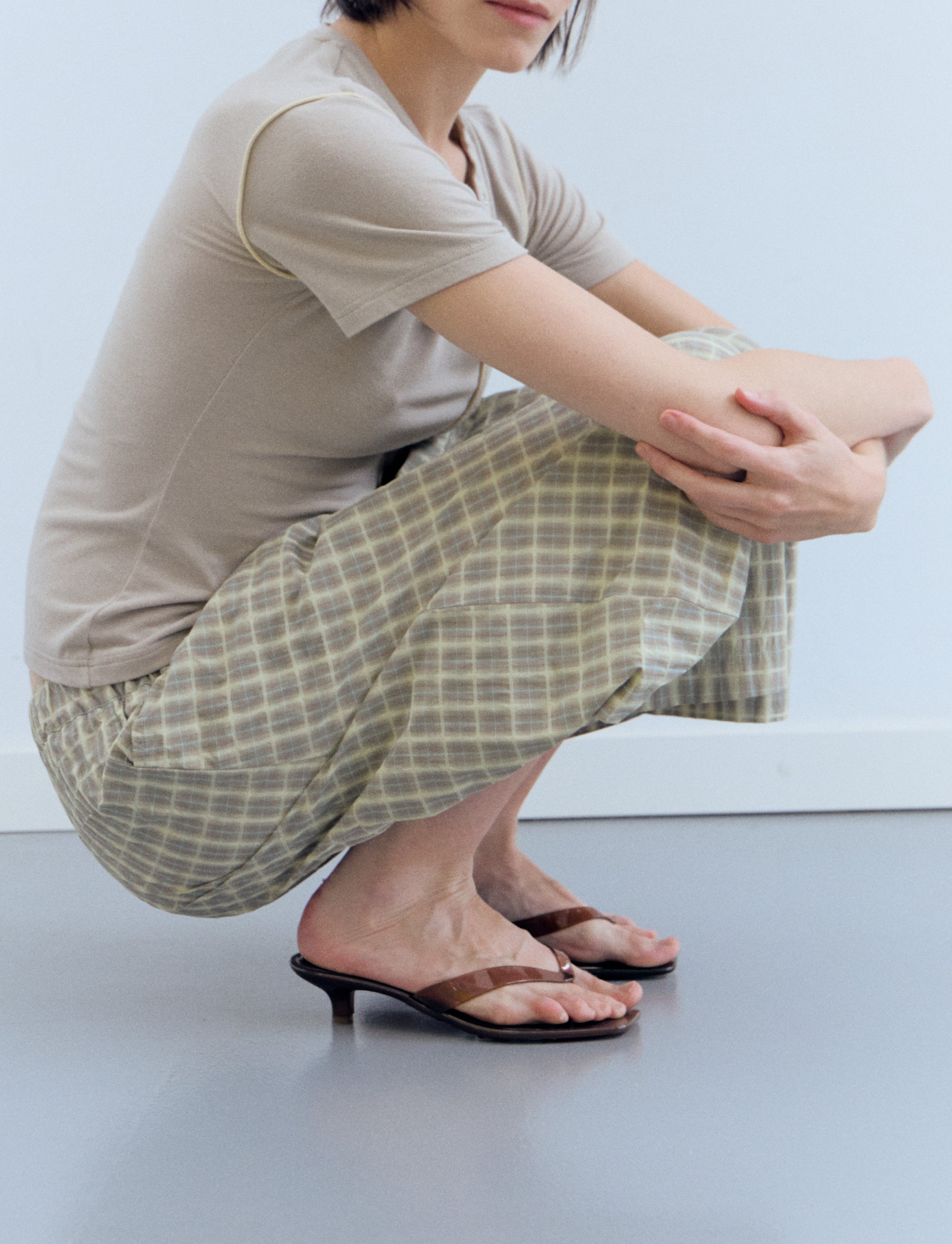 BROWN JELLY SANDALS - CORE
